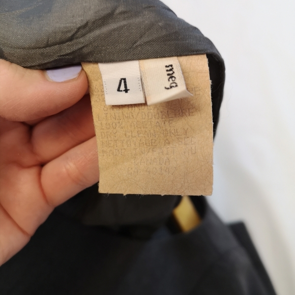 Vintage grey mod dress - Picture 5 of 5